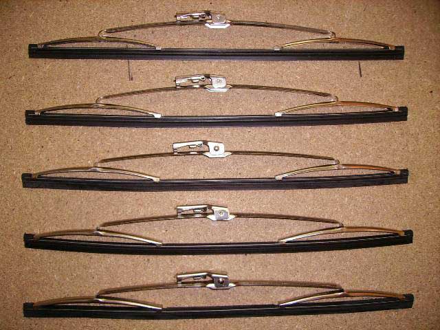 There are many types of Wiper Blades. The one for your vehicle may not look exactly the same as the part in the picture. Classic Spares has in stock 47 different types.